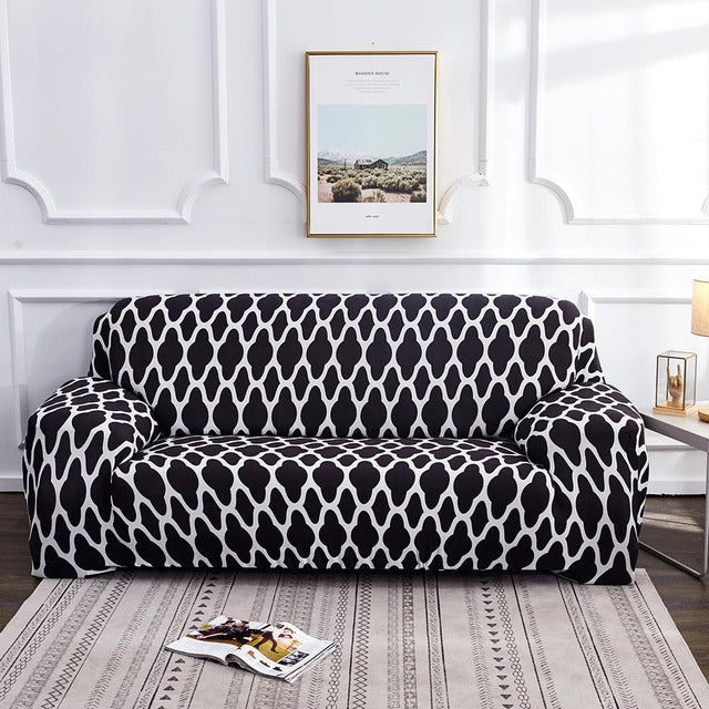The Geometric Sofa Slipcover