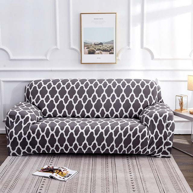 The Geometric Sofa Slipcover