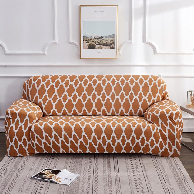The Geometric Sofa Slipcover