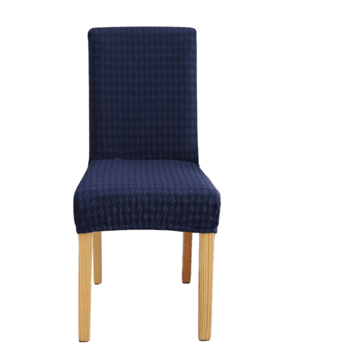 Solid Jacquard Chair Cover