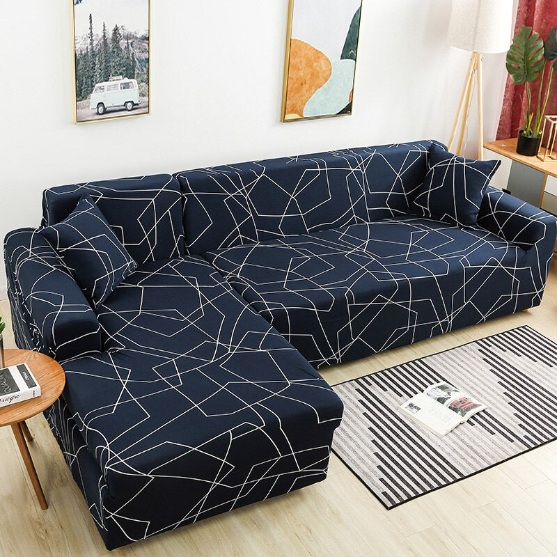 Stretch L Shape Sofa Covers For Living Room