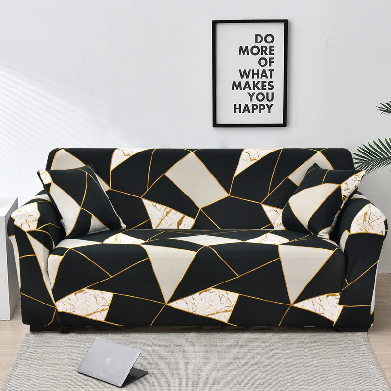 Elastic Printed Sofa Cover For Living Room