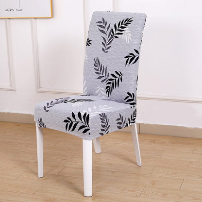 Printed Pattern Chair Cover For Dining Room