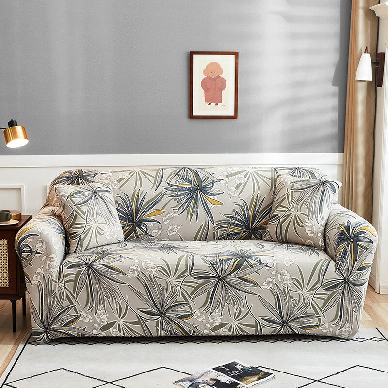 Printed Elastic Stretchable Sofa Cover