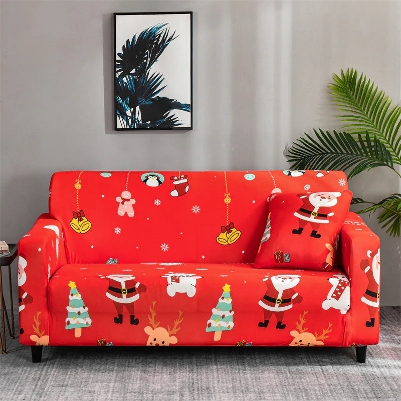 Christmas & Halloween Sofa Covers For Living Room