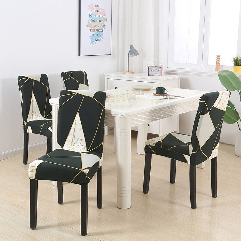 Elastic Dining Chair Cover Slipcover