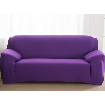 Elastic Plain Solid Sofa Cover