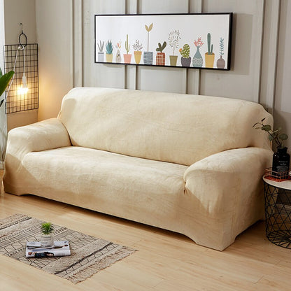 Plush Soft Sofa Covers For Living Room