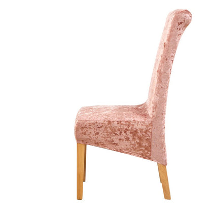 Velvet Shiny Fabric Elastic Chair Covers