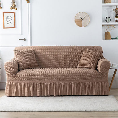 Skirt Easy Fit Sofa Cover For Living Room