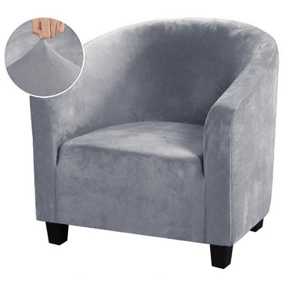 Velvet Club Chair Covers For Armchairs