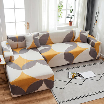 Elastic Plaid Sofa Covers for Living Room