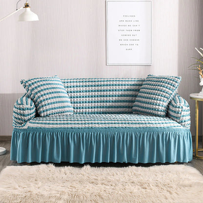 Striped Printed Stretch Sofa Cover