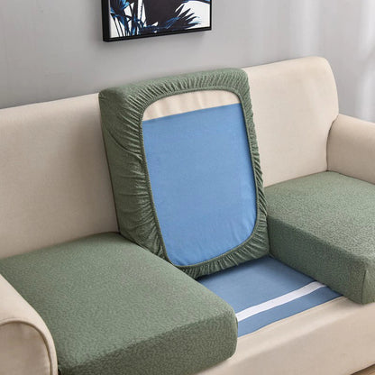 Solid Colors Couch Sofa Seat Cushion Cover