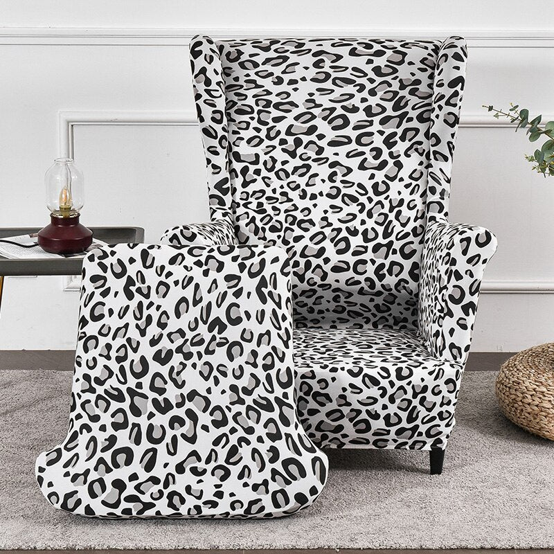 2 Pieces Set Chair Sofa Cover