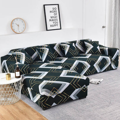 Elastic Plaid Sofa Covers for Living Room