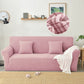L shape Plain Stretch Sofa Covers For Living Room