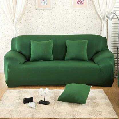 Elastic Plain Solid Sofa Cover