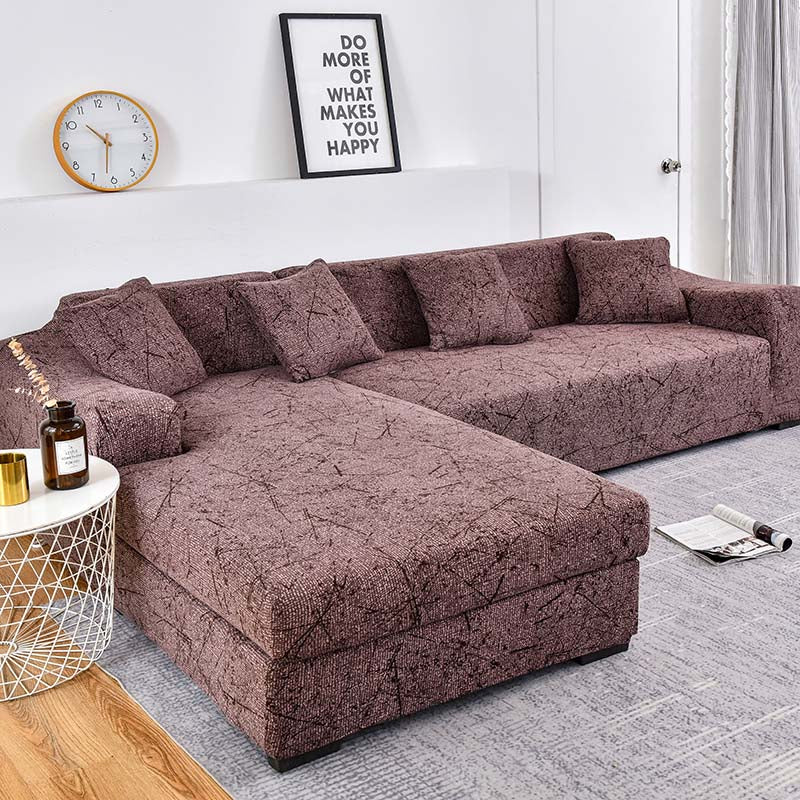 L Shaped Soft Longue Sofa Slipcover