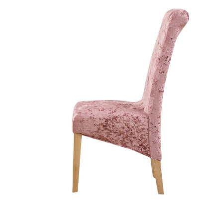 Velvet Shiny Fabric Elastic Chair Covers