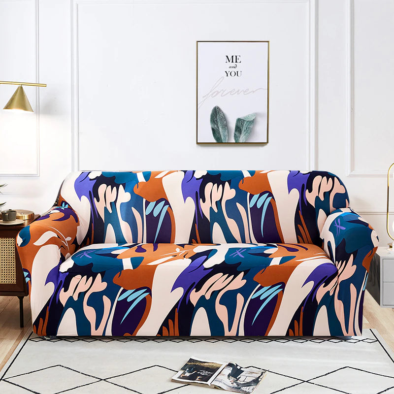 Peach Blossom Pattern Sofa Covers
