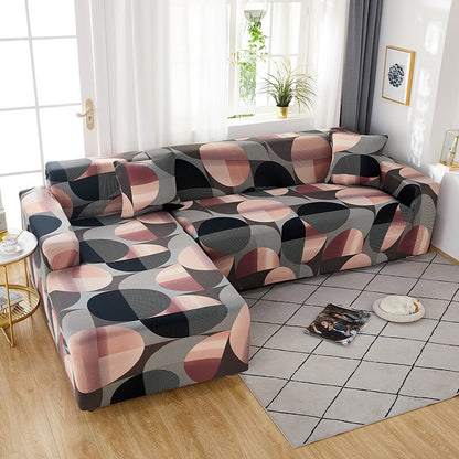 Geometry Elastic Stretch Sofa Covers