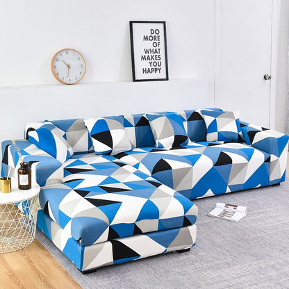 Elastic Plaid Sofa Covers for Living Room