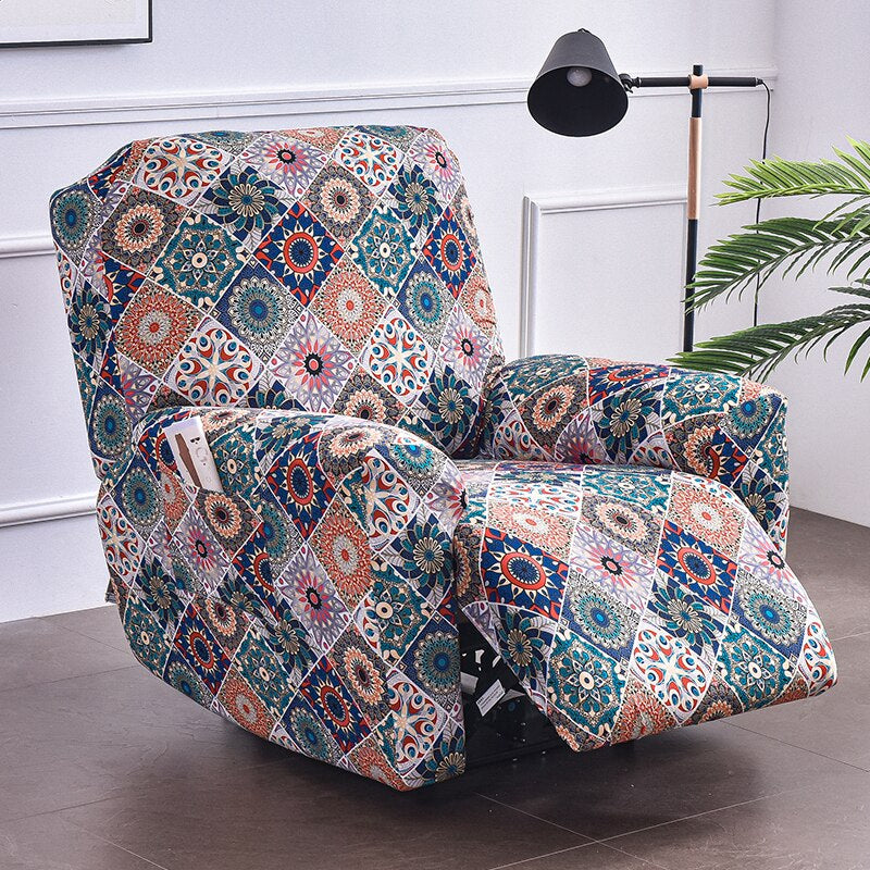 Printed Wing Chair Slipcovers