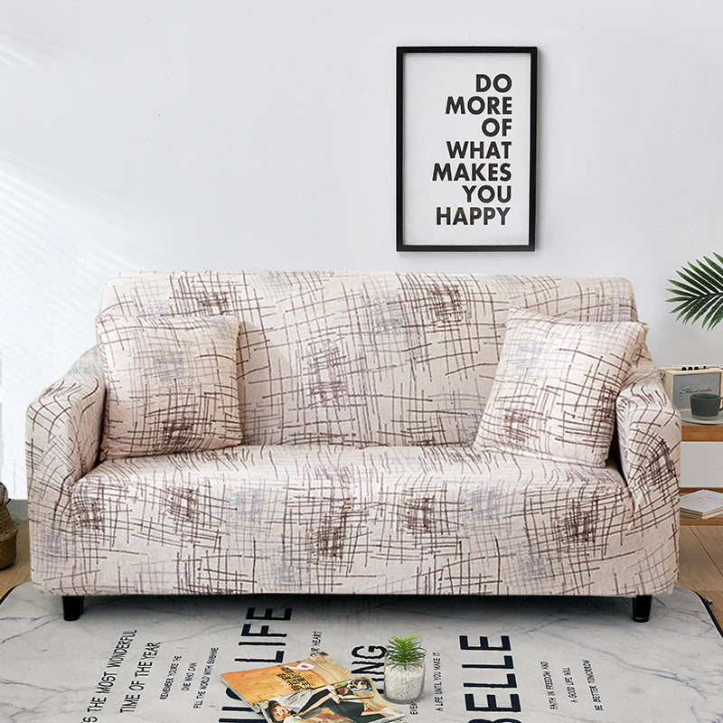 Elastic Printed Sofa Cover For Living Room