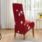 Stretch Floral Dining Chair Covers For Dining Room