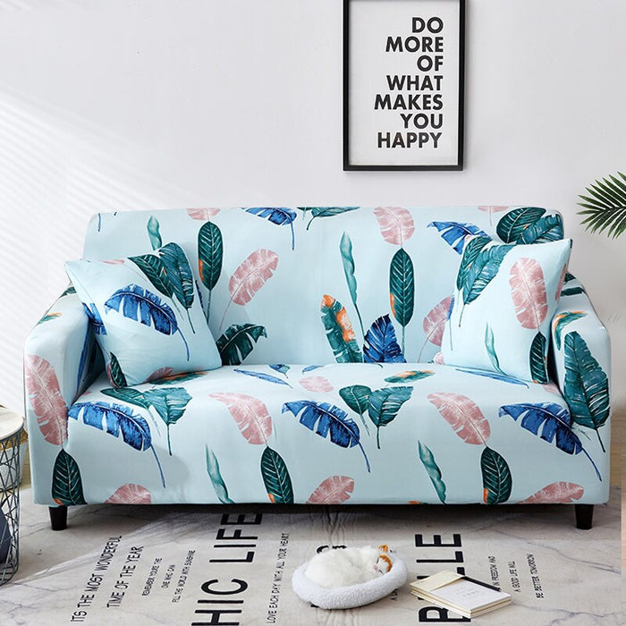 Abstract Prints Sofa Covers For Living Room