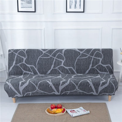 Fold Armless Sofa Bed Cover