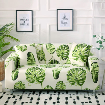 Stretch Elastic Floral Printed Sofa Covers For Living Room