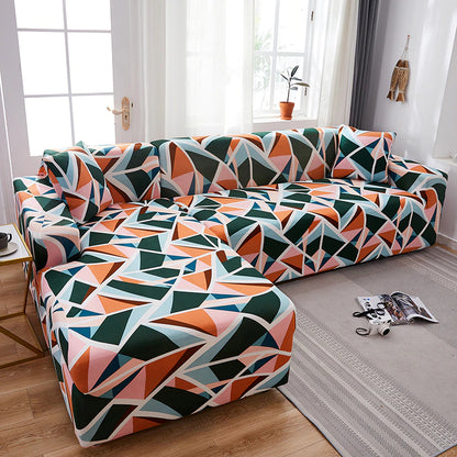 Geometry Elastic Stretch Sofa Covers