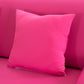 Solid Color Elastic Pillow Case Cushion Cover