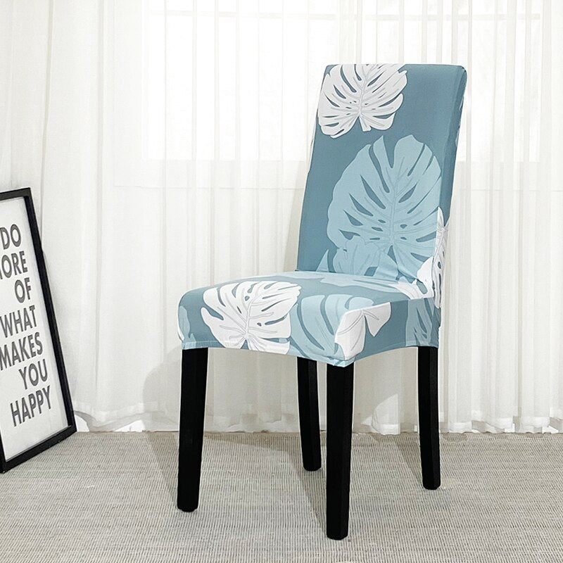 Anti-Dirt Kitchen Seat Case Stretch Chair Slipcover