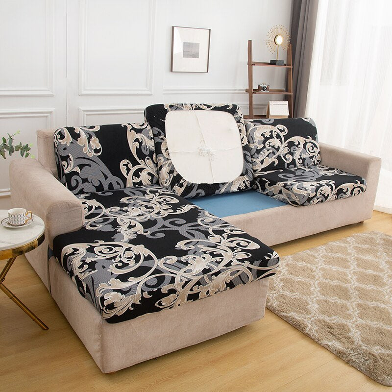 Printed Stretch Cushion Covers