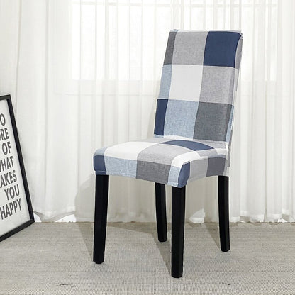 Printed Geometry Slipcover For Chair