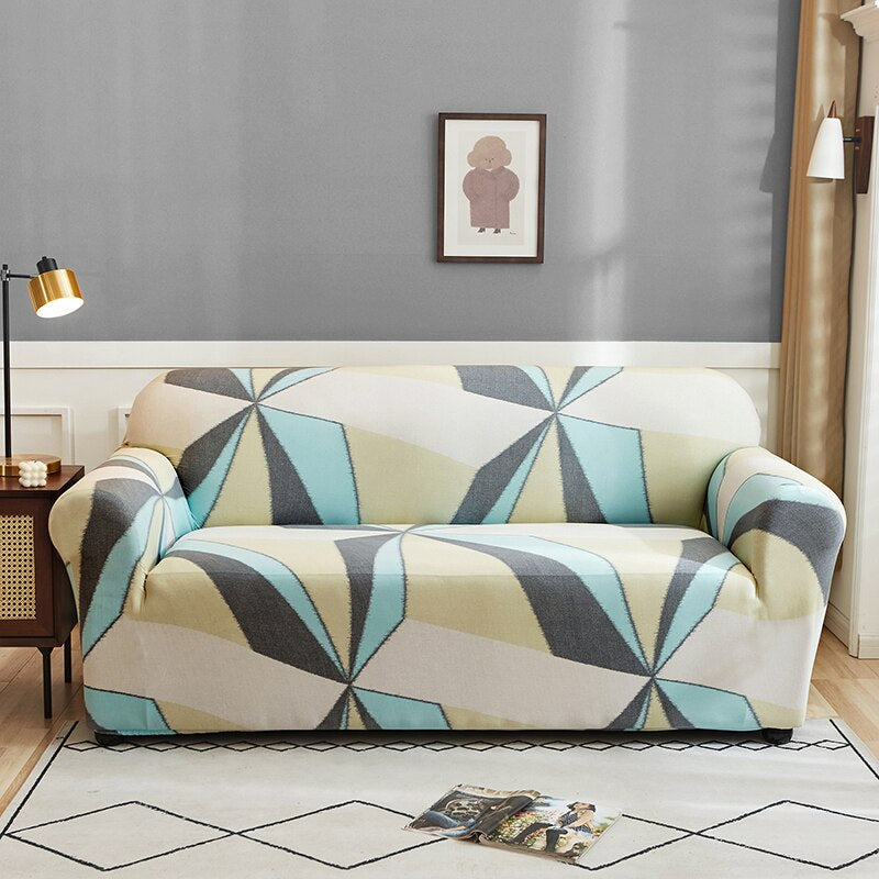Printed Elastic Stretchable Sofa Cover