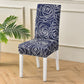 Elastic Printed Dining Chair Cover