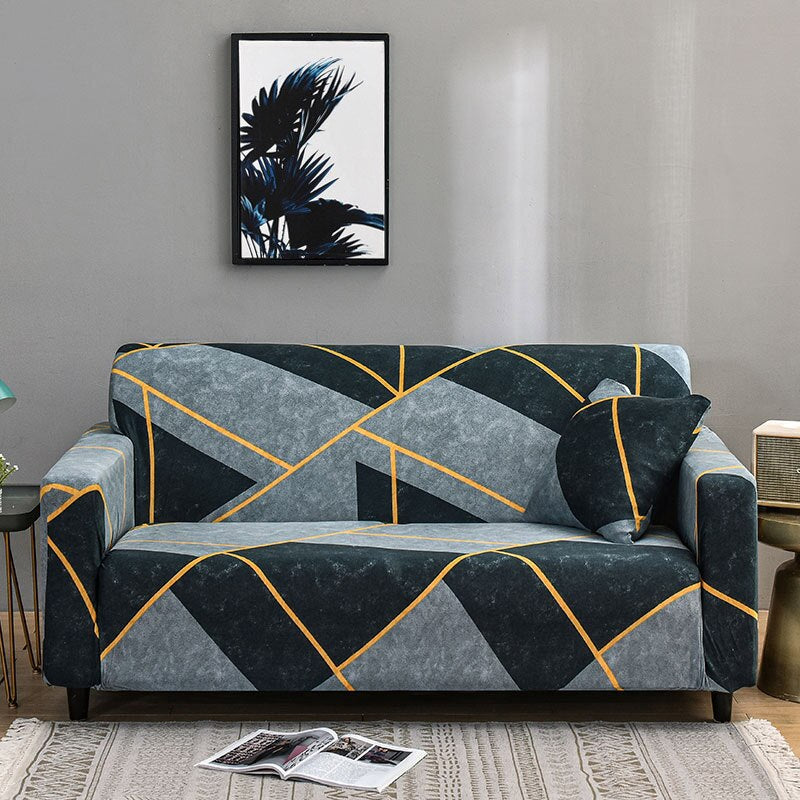 Geometric Sofa Covers For Living Room