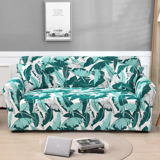 Floral Printed Stretchable Sofa Cover