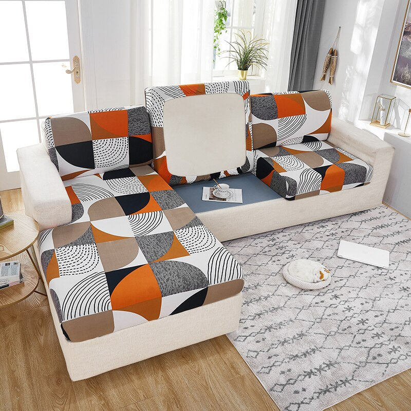Designer Sofa Seat Covers With Elastic