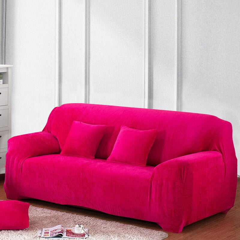 Plush Soft Sofa Covers For Living Room