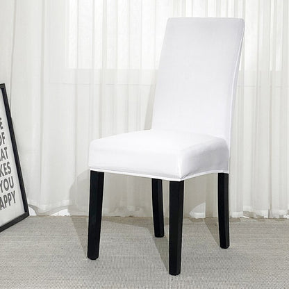 Plain Stretchable Removable Chair Covers