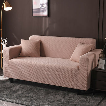 Elastic Jacquard Fabric Sofa Cover For Living Room
