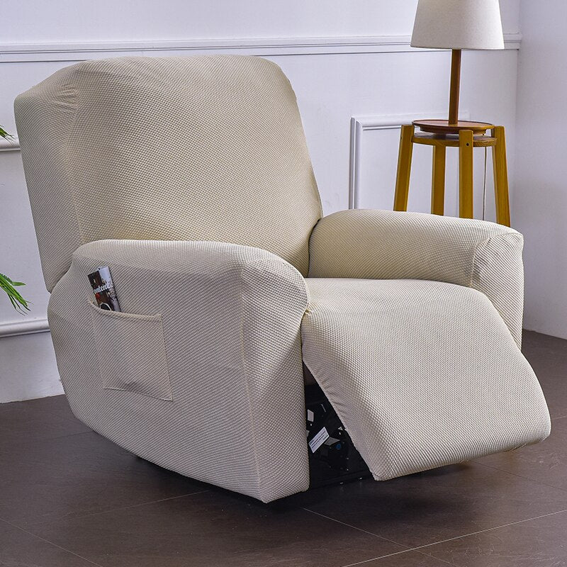 Solid Print Stretch Chair Cover