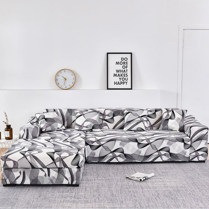 L Shape Anti-Dust Removable Sofa Slipcover