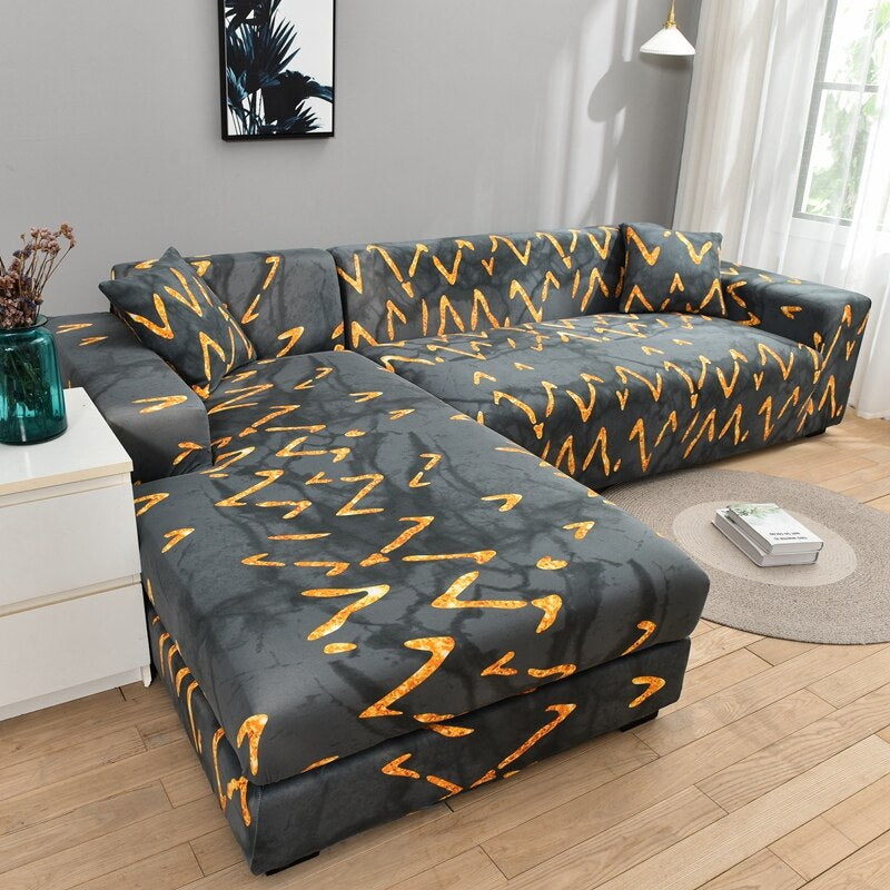 Corner Sofa Elastic Slipcovers Covers