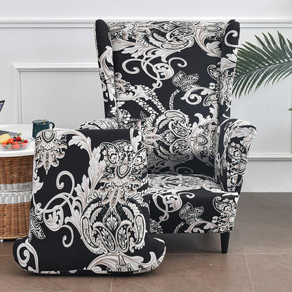 2 Pieces Set Chair Sofa Cover